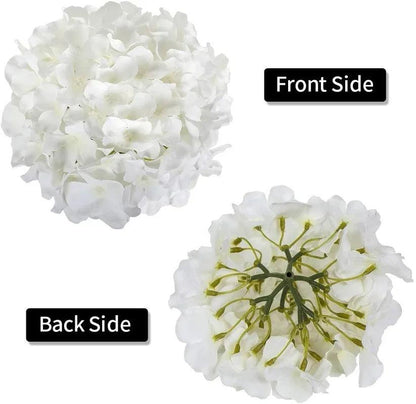 Silk Hydrangea Flowers - Set of 15 - Vintage & Trendy