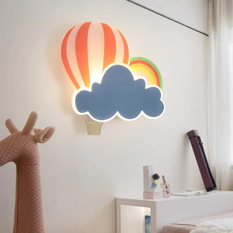 Cute Cloud and Star Design Wall Light - Vintage & Trendy