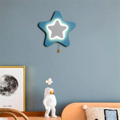 Cute Cloud and Star Design Wall Light - Vintage & Trendy