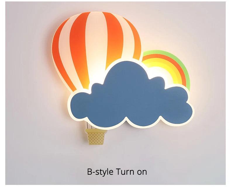 Cute Cloud and Star Design Wall Light - Vintage & Trendy