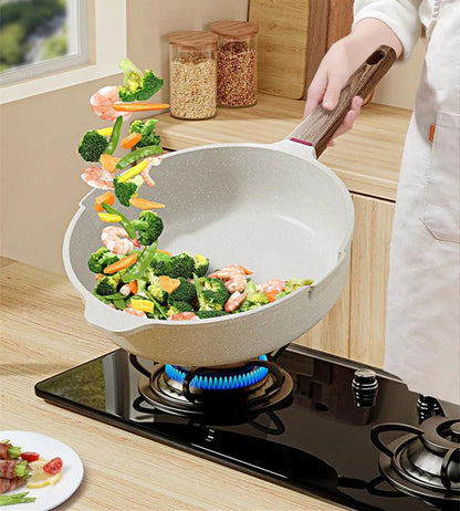 Culinary Marvel Non-Stick Multifunctional Pan - Vintage & Trendy