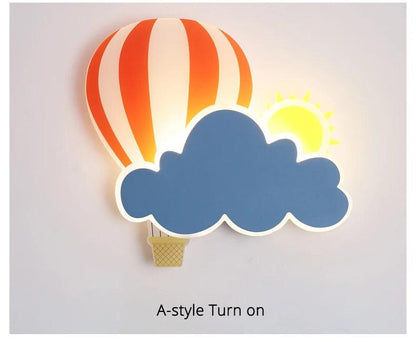 Cute Cloud and Star Design Wall Light - Vintage & Trendy