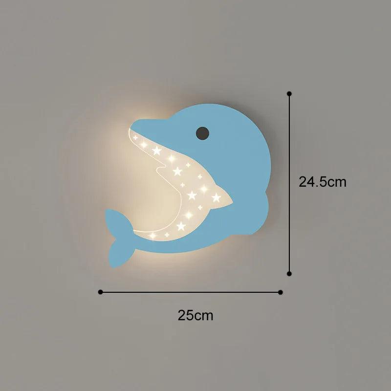 Playful Glow Kids' Wall Lamp - Vintage & Trendy