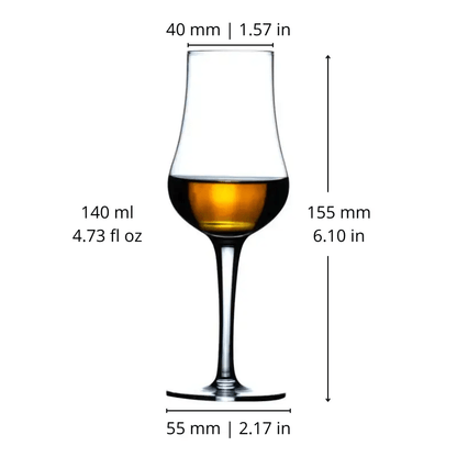 Chamvin Single Malt Crystal Whiskey Glass - Vintage & Trendy