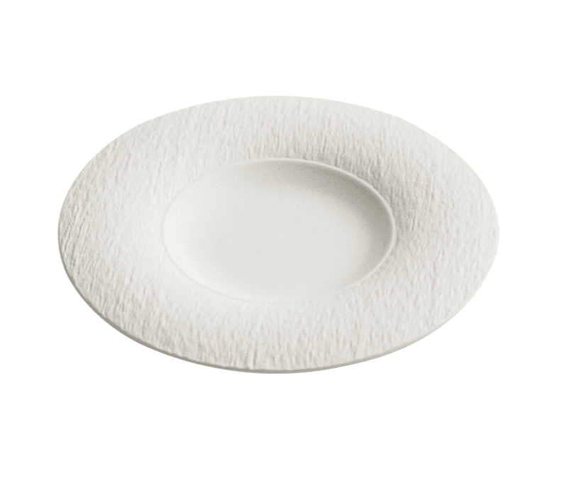 Creative Ceramic Round Dinner Plate - Vintage & Trendy