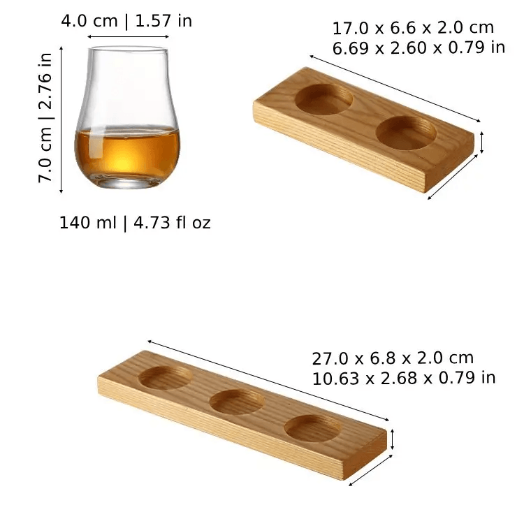 Classical Whisky Tasting Cup Set - Vintage & Trendy