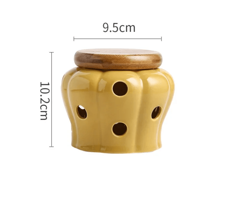 Ceramic Storage Jar - Vintage & Trendy