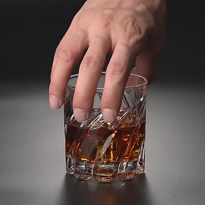 Rotating Whiskey Glass